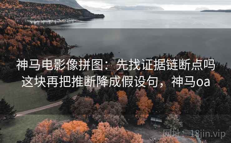 神马电影像拼图：先找证据链断点吗这块再把推断降成假设句，神马oa